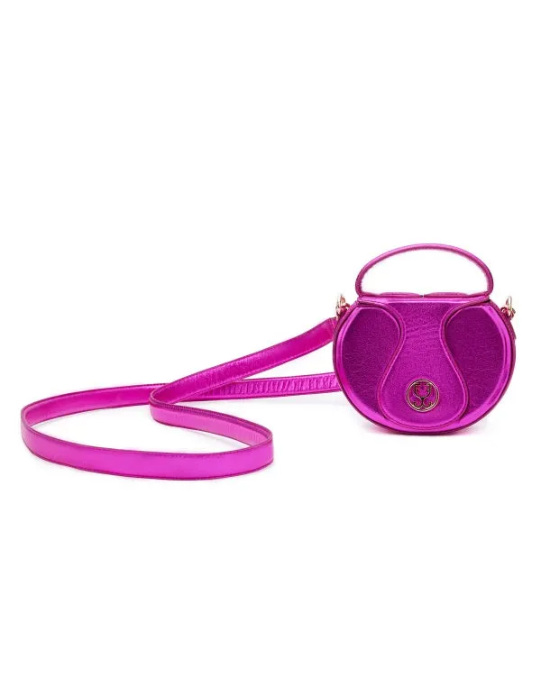 The Micro Bag Leather : Electric Pink