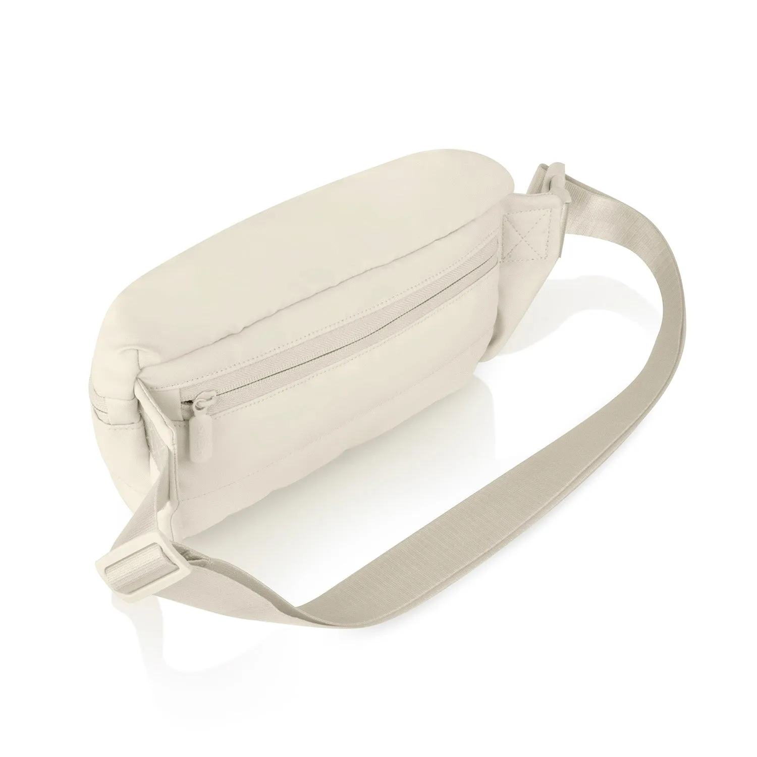 The Puffer Waist Bag - Off White