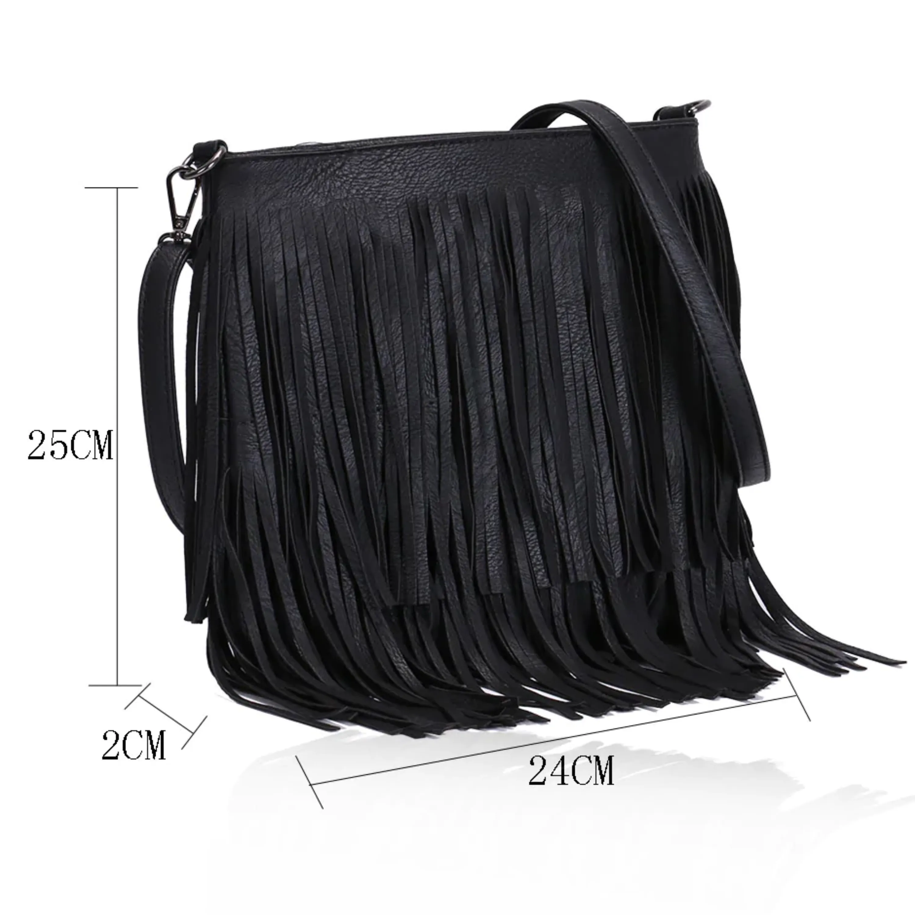 The Tassel Fringe Hobo Handbag