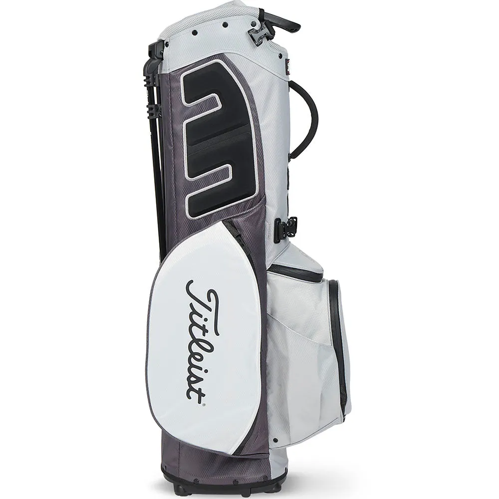 Titleist Players 5 StaDry Waterproof Stand Bag - Grey/Graphite/White