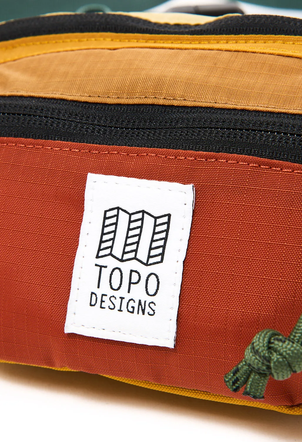 Topo Designs Mountain Waist Pack - Mustard / Clay