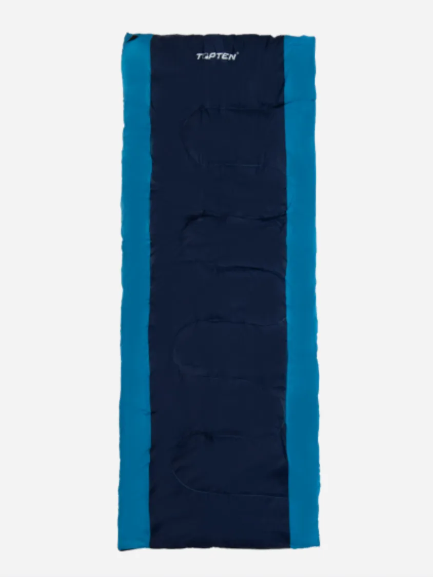 Topten Camping Rd-Sb01A Camping Sleeping Bag Navy/Light Blue