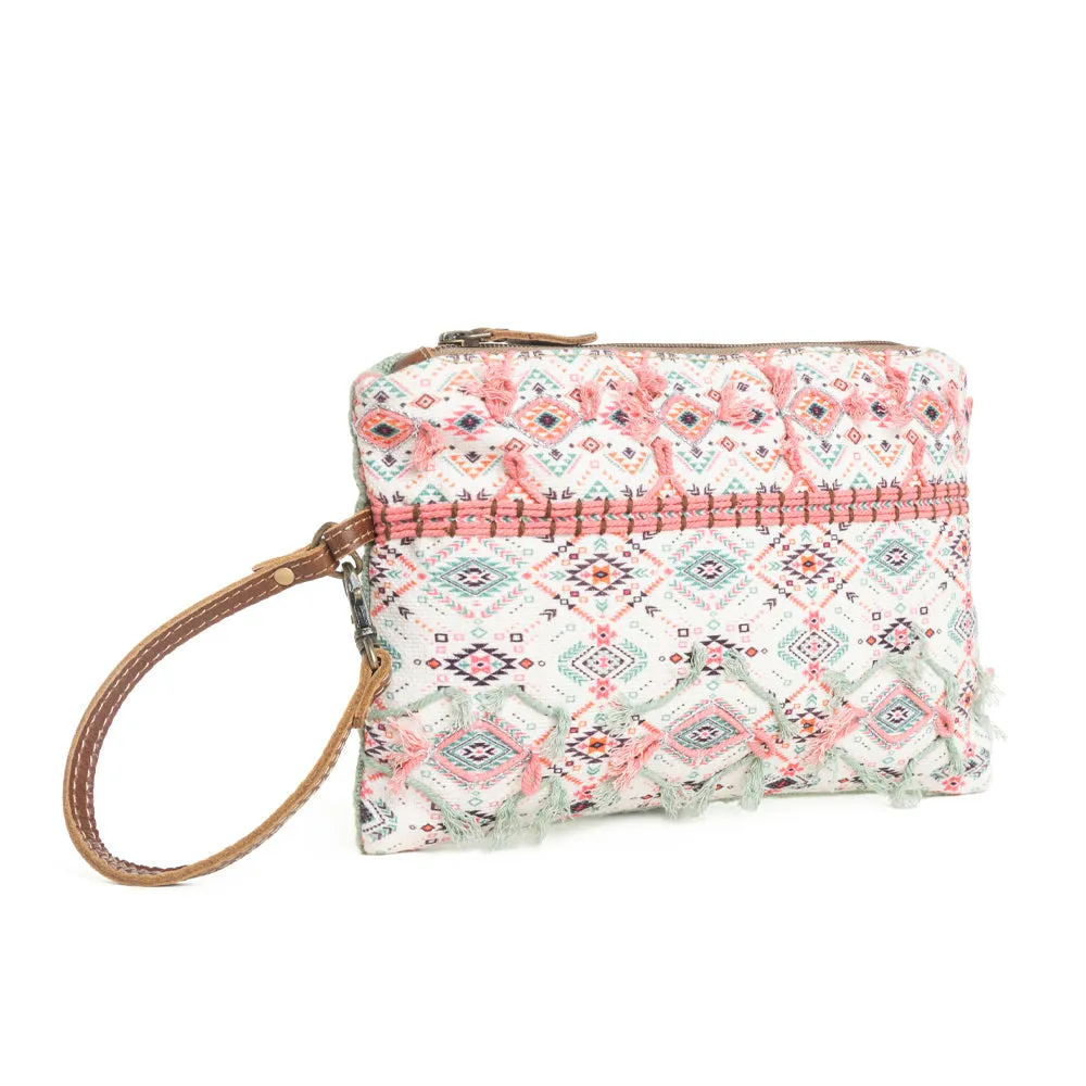 Tres de Quatro Clutch Pouch