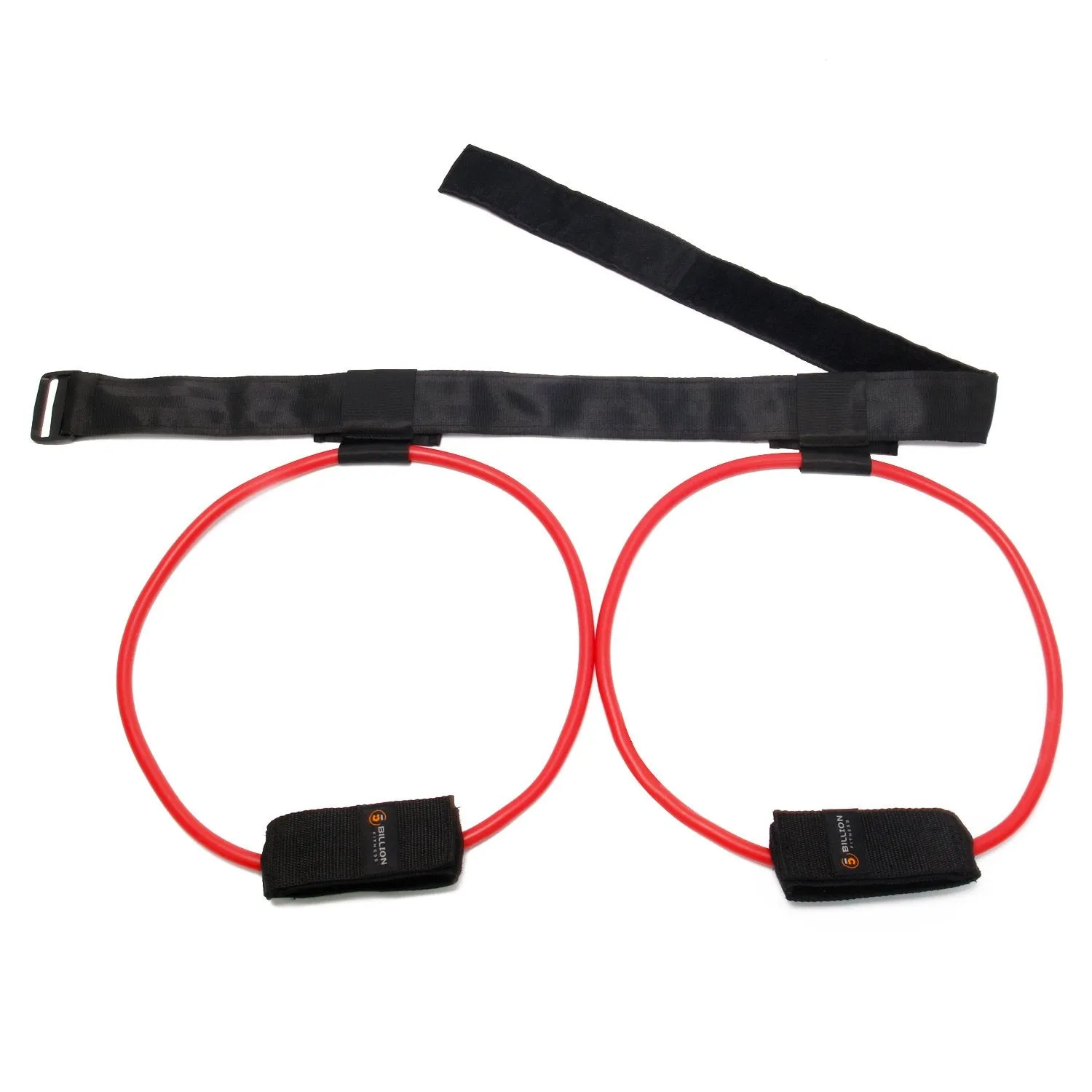 Tube bounce resistance leg training pedal belt