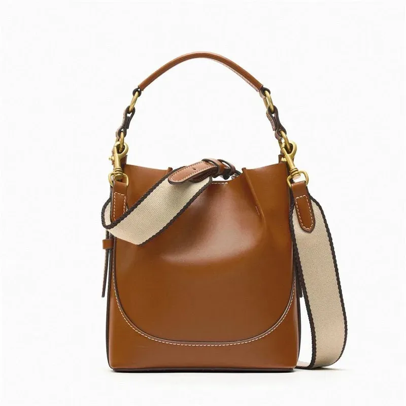 Uniwim Delaney Wide Strap Bucket Bag