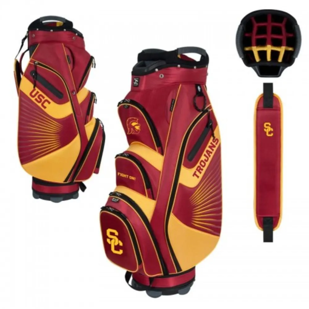 USC Trojans WinCraft "The Bucket II" 14-Way Cooler Cart Golf Bag