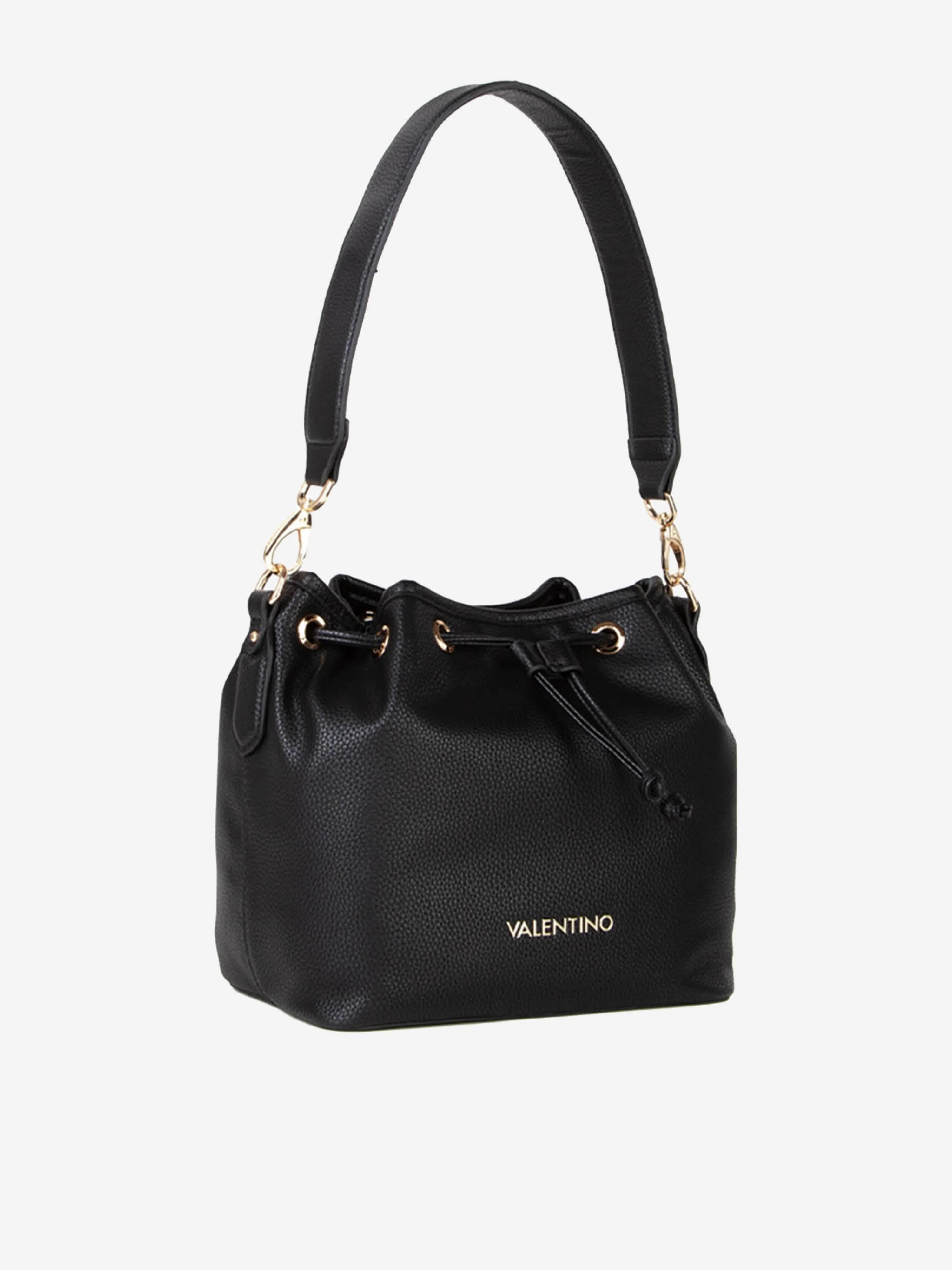 Valentino Girls Brixton Bucket Bag in Black (39.9cm)