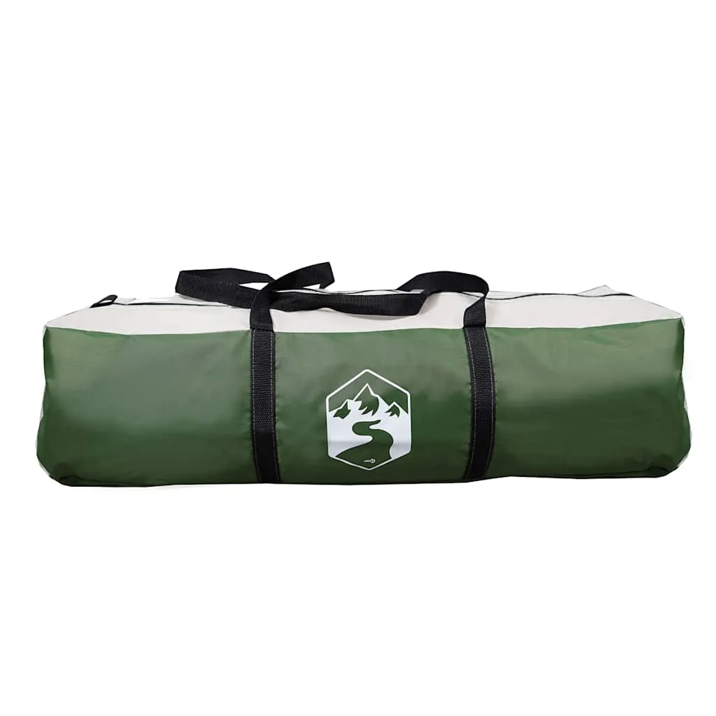 vidaXL Car Tent 4-Person Green Waterproof