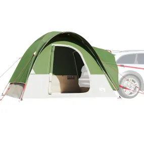 vidaXL Car Tent 4-Person Green Waterproof