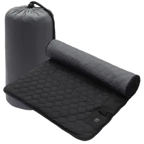 Winter USB Rechargeable Smart Seven Zone Heating  Anti-cold Sleeping Bag Pad(Black Gray)