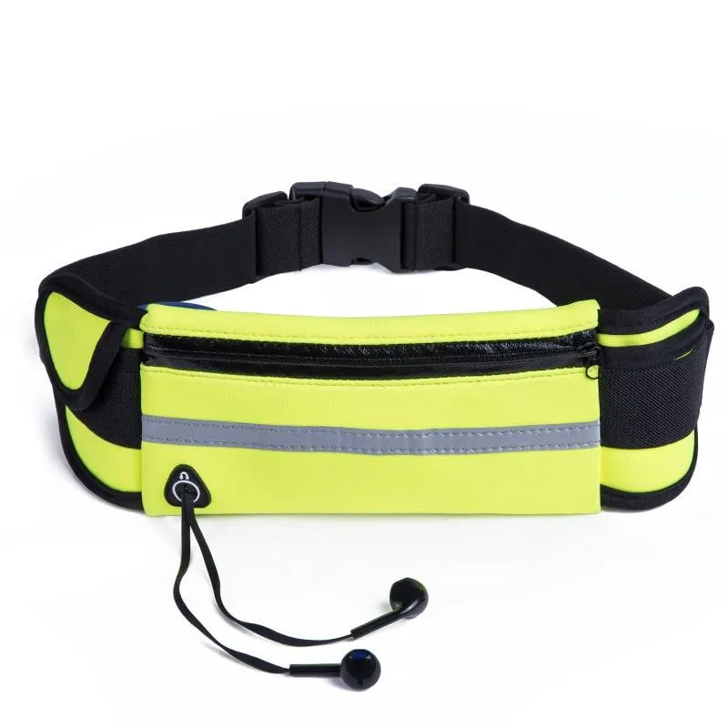 Women or Men Running Waist Bag" Waterproof " Mobile Phone Holder Jogging Sports Running Gym Fitness Bag