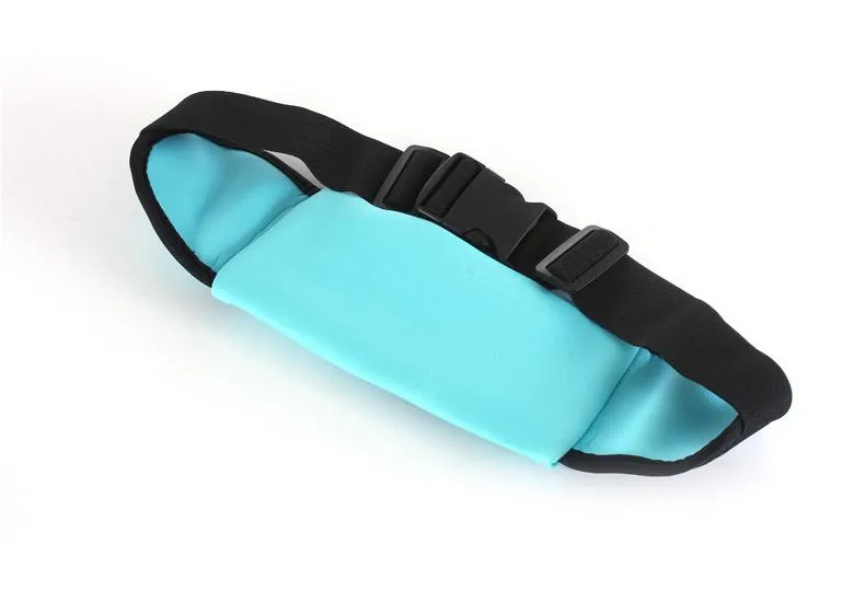 Women or Men Running Waist Bag" Waterproof " Mobile Phone Holder Jogging Sports Running Gym Fitness Bag