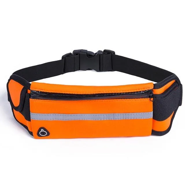 Women or Men Running Waist Bag" Waterproof " Mobile Phone Holder Jogging Sports Running Gym Fitness Bag