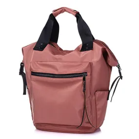 Women's Casual Nylon High Capacity Waterproof Backpack